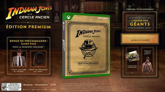 Indiana Jones Et Le Cercle Ancien Edition Premium
XBOX SERIES X