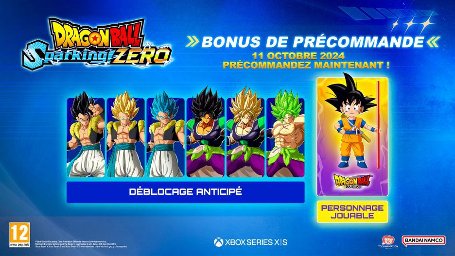 Dragon Ball Sparking! Zero
XBOX SERIES X