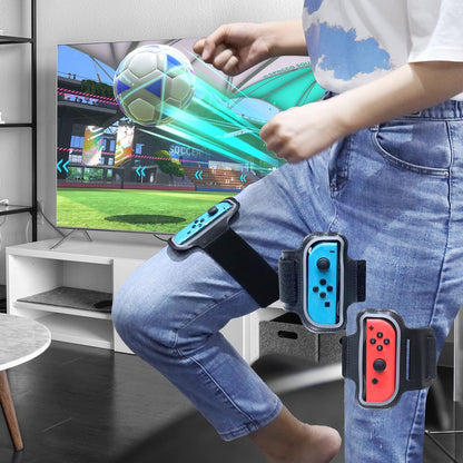 Ensemble d'accessoires de sport Switch 12 en 1 - Kits accessoires pour Nintendo Switch 2024 Family Party Pack Switch et jeux de sport OLED